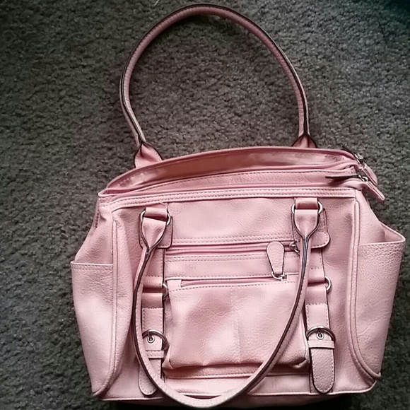 Peach purse