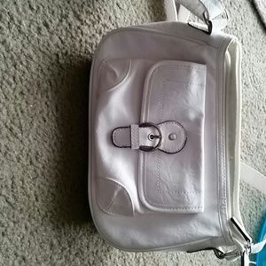 White purse