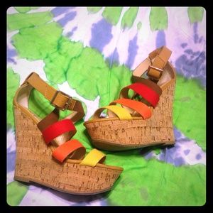 Multi color Wedges