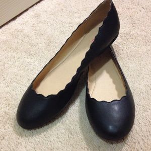 SALE!!! Black ballet flats.