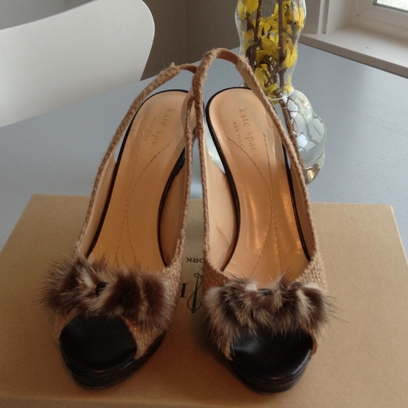 Kate spade open toe heels
