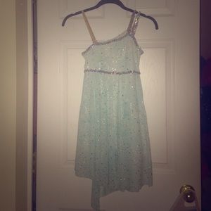 Light blue lyrical costume