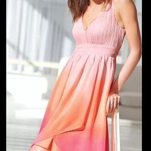 Victorias Secret ombre pink dress size 2