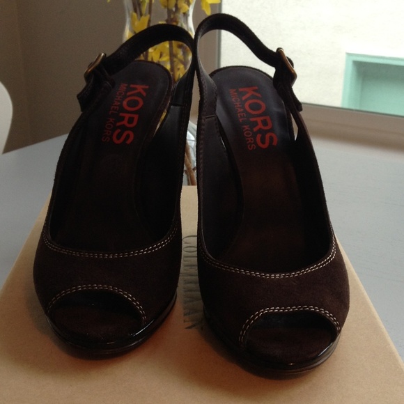 Michaels kors Open toe heels