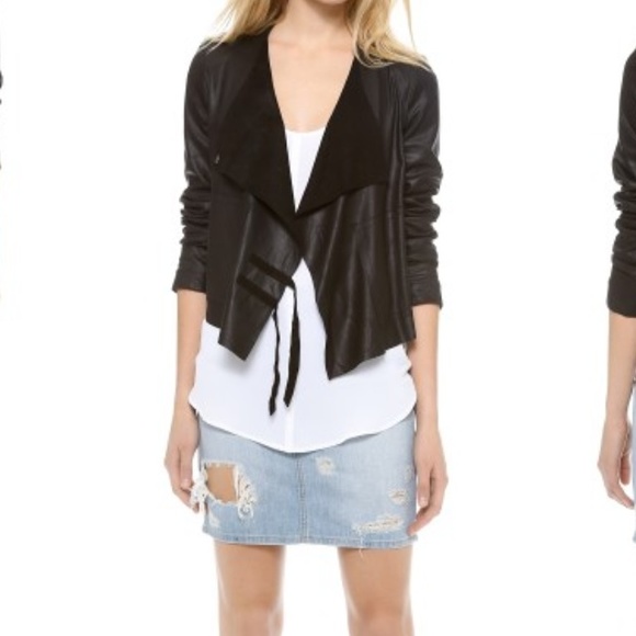‼️SALE‼️BB Dakota Lux Leather Jacket - Picture 1 of 4