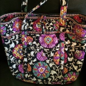 Vera Bradley XL Toggle Tote - Suzani Pattern