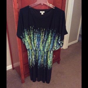 Cato's Multi Print Dress