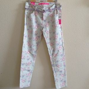 Floral Jeans,