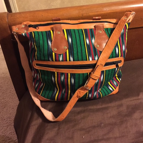 Large purse is from Guatemala