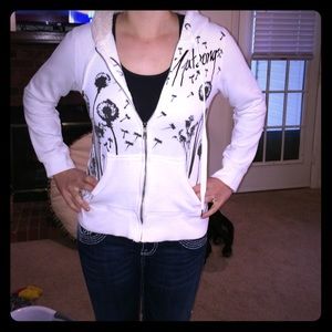 White billabong sweater