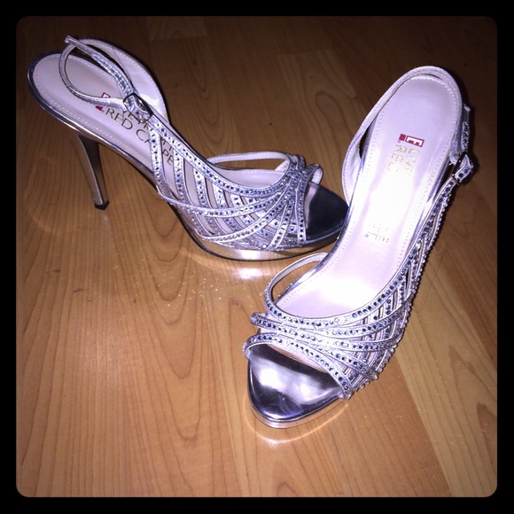 Silver heels