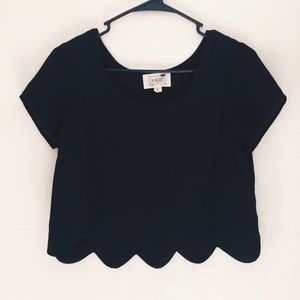 Cropped blouse
