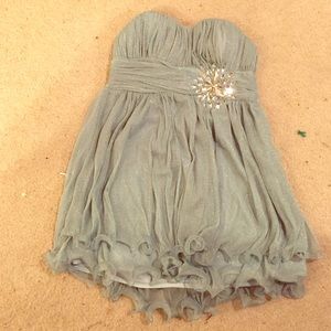 Seafoam homecoming/party dress