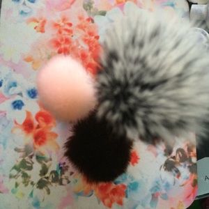 Three Freestanding Makeup Brushes