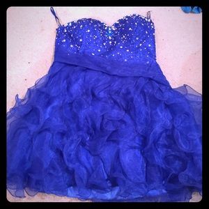 Royal blue homecoming/ party dress