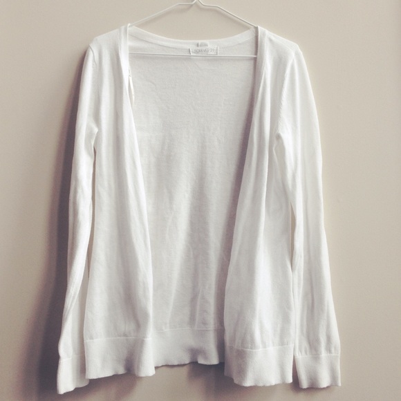 White Cardigan
