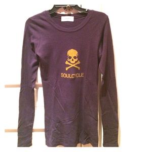 Soulcycle long sleeved size large shirt