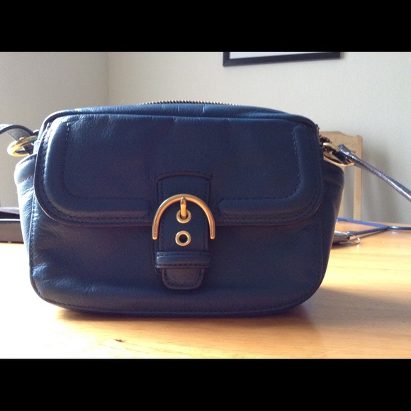 COACH teal camera bag - Picture 2 of 4