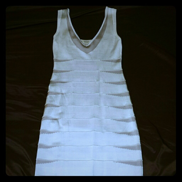 Off White Dress! Bodycon