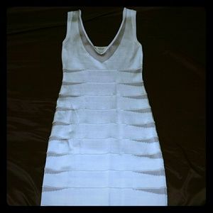 Off White Dress! Bodycon