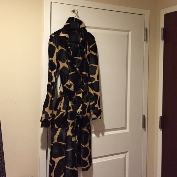 Burberry pony trench