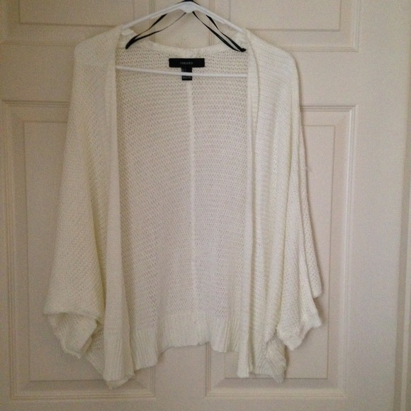 Forever21 Cream Cardigan