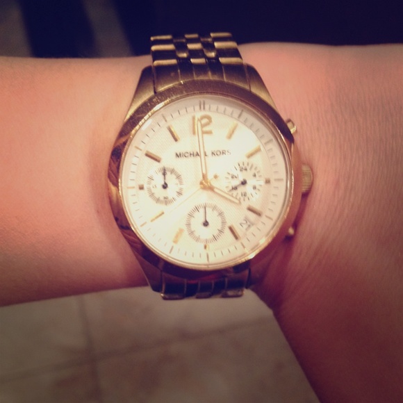 **Sold Michael Kors Gold Women's Watch