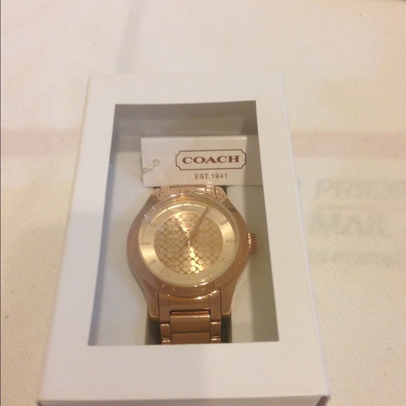 NWT And with Box Coach Rose Gold Watch - Picture 3 of 4