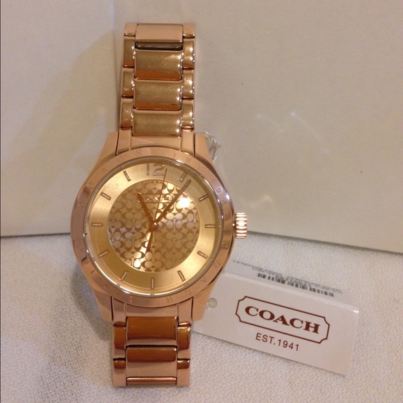NWT And with Box Coach Rose Gold Watch - Picture 4 of 4