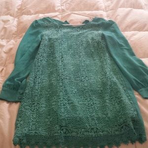 Cute turquoise short dress