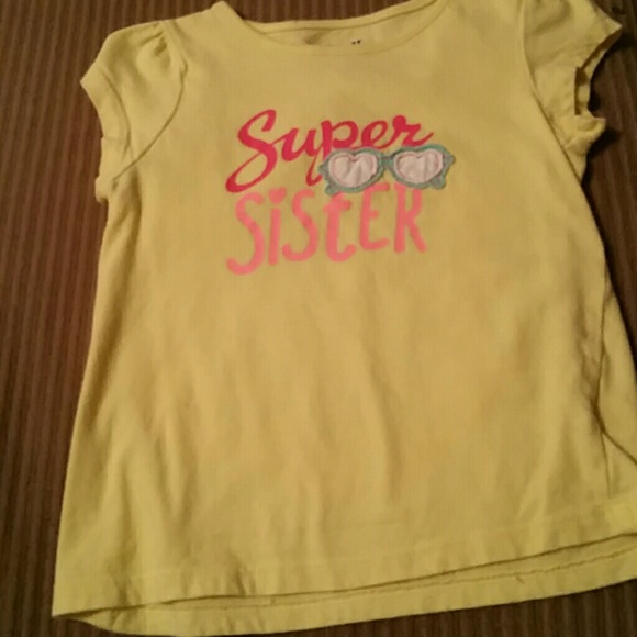 A yellow shirt