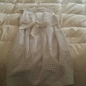 Calvin Klein white sun dress