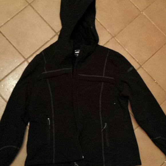 Black weather proof jacket