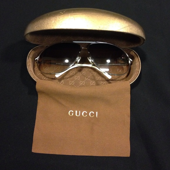 Gucci Aviator Sunglasses main image 4