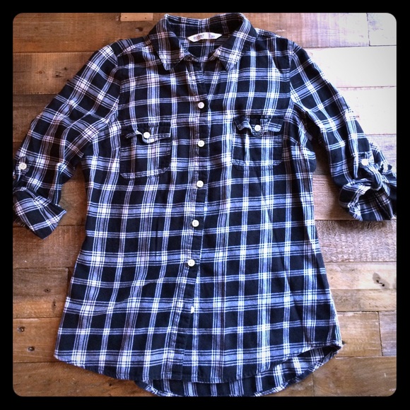 Black and White Flannel