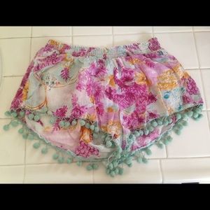 Billabong floral shorts
