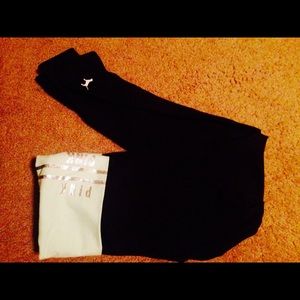 Teal PINK yoga leggings.