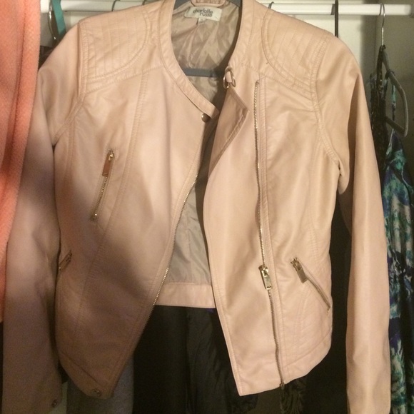 Leather ( not real ) jacket