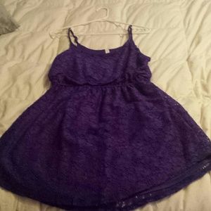 Purple sun dress