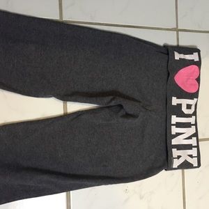 VS Pink yoga pants