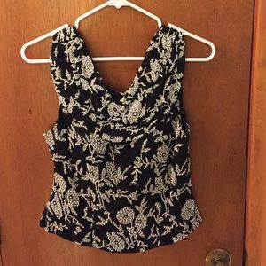 Beautifully beaded corset top