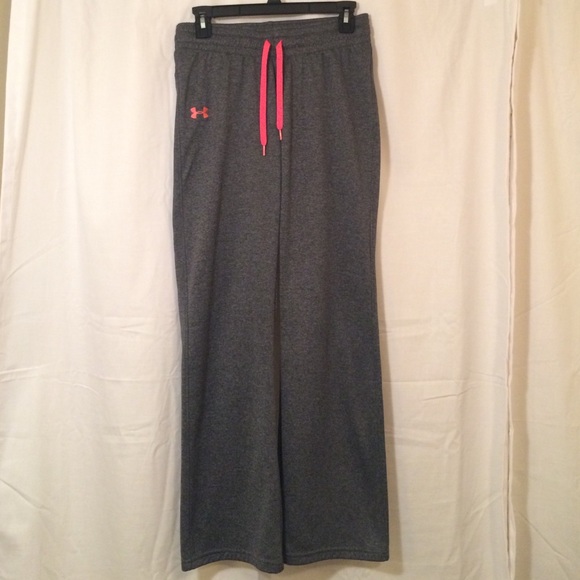 Charcoal Gray Under Armour Storm Sweatpants