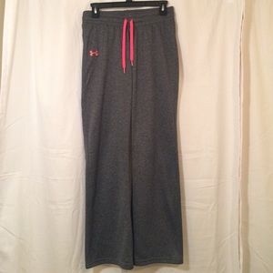 Charcoal Gray Under Armour Storm Sweatpants