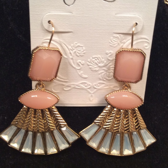 Jessica Simpson Necklace Boho Sparkle Gold Set! - Picture 2 of 4