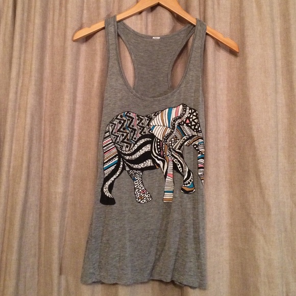 Graphic elephant T