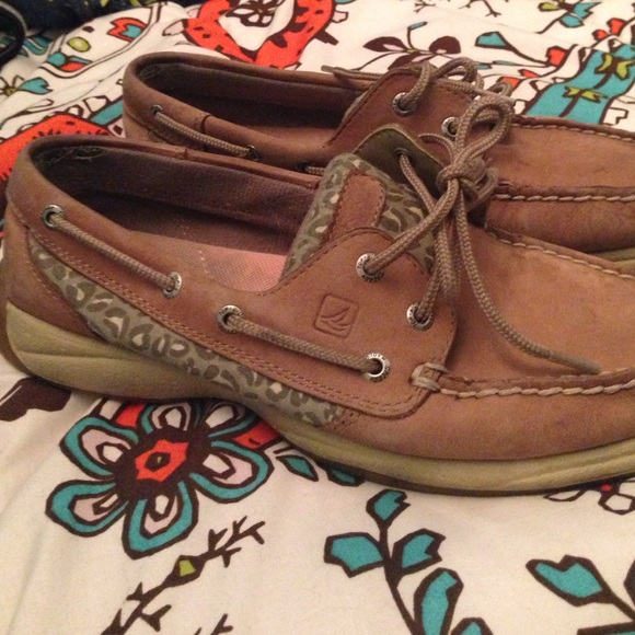 Leopard print sperrys - Picture 3 of 4