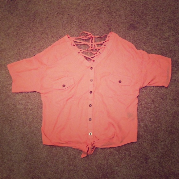 Coral Light Summer Shirt