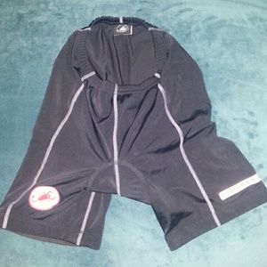 Biking padded shorts.