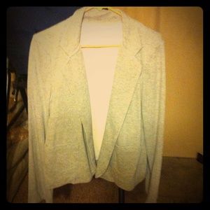 Cotton polyester blazer