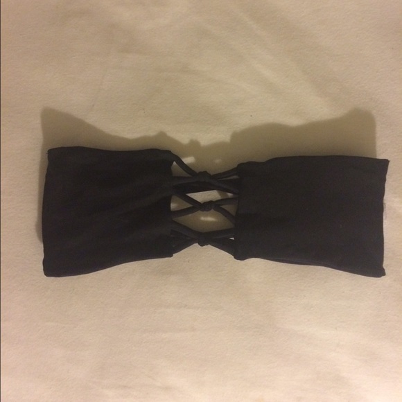 san lorenzo black bathing suit top